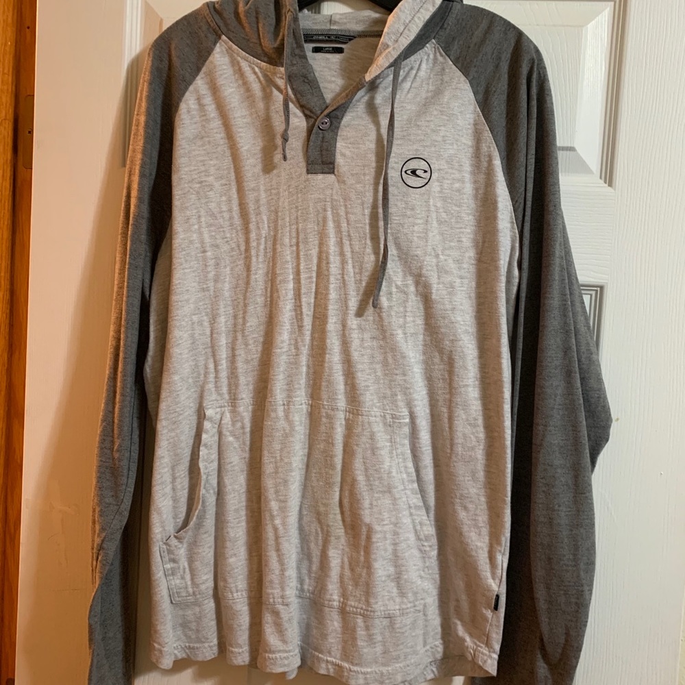 O’Neill hooded long sleeve T.